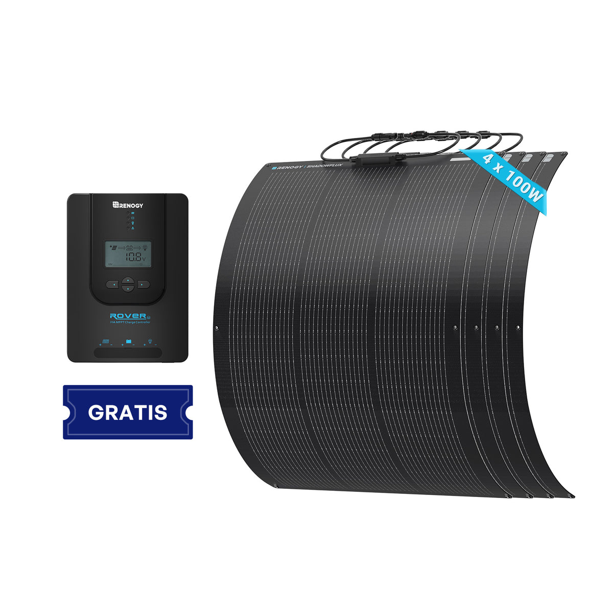 Flex ShadowFlux 200W flexibel zonnepaneel Anti-Shading N-type