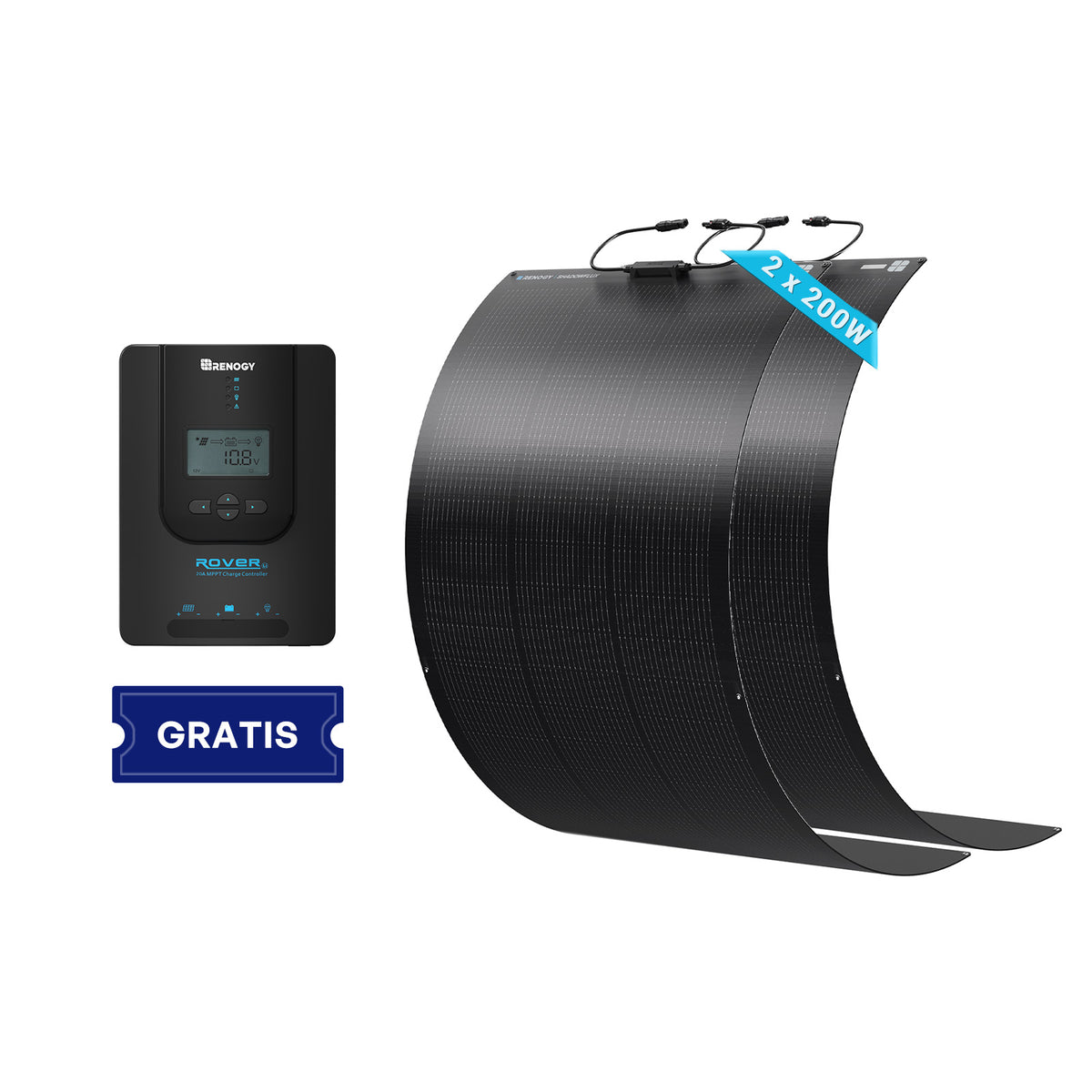 Flex ShadowFlux 200W flexibel zonnepaneel Anti-Shading N-type