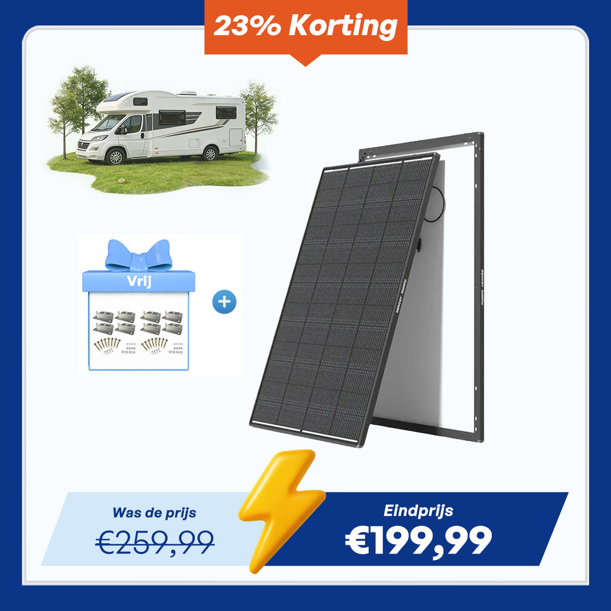 ShadowFlux 200W N-type Hoogefficiënt Anti-Shading Zonnepaneel