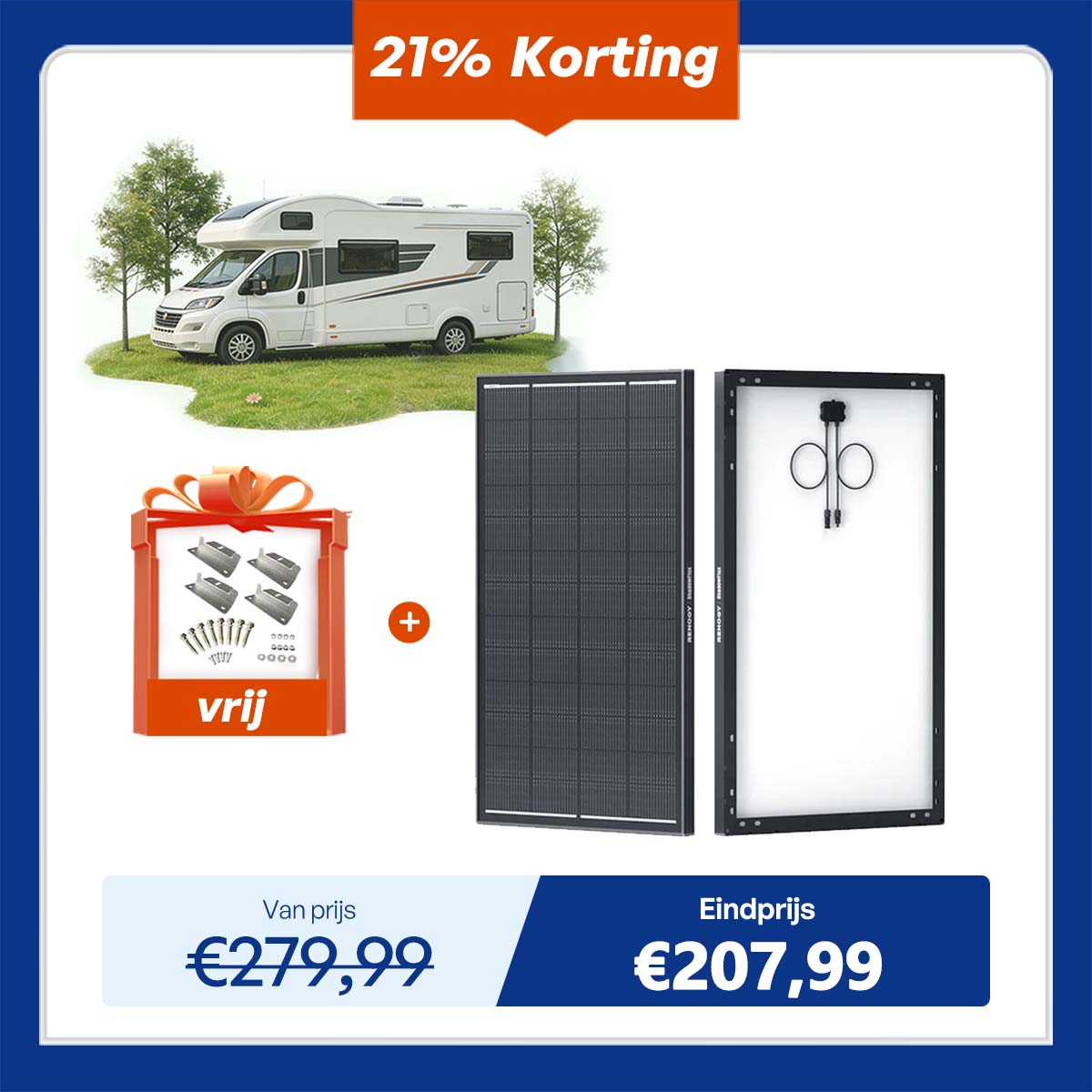 ShadowFlux 200W N-type Hoogefficiënt Anti-Shading Zonnepaneel