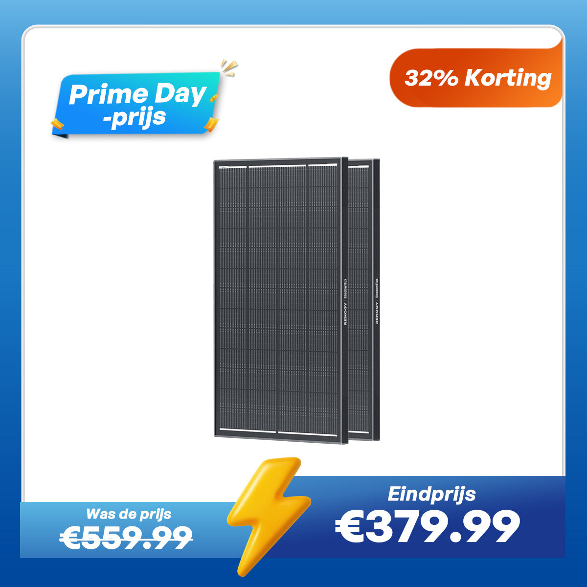 Panneau solaire ShadowFlux 200W type N haute efficacité anti-ombrage