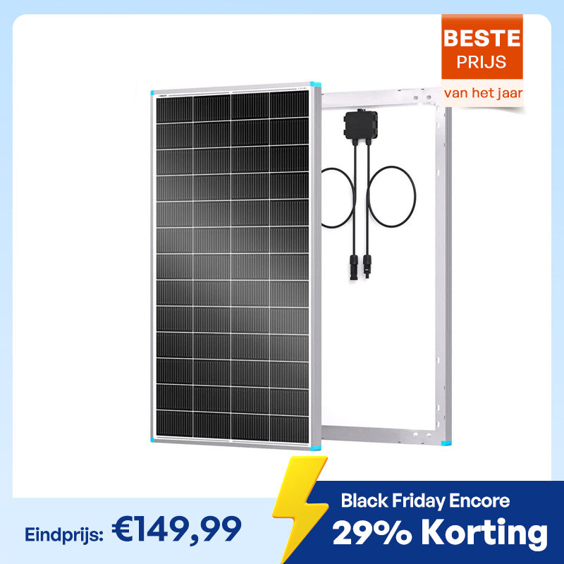 Renogy 16BB N-Type 200W/100W 24V Zonnepaneel
