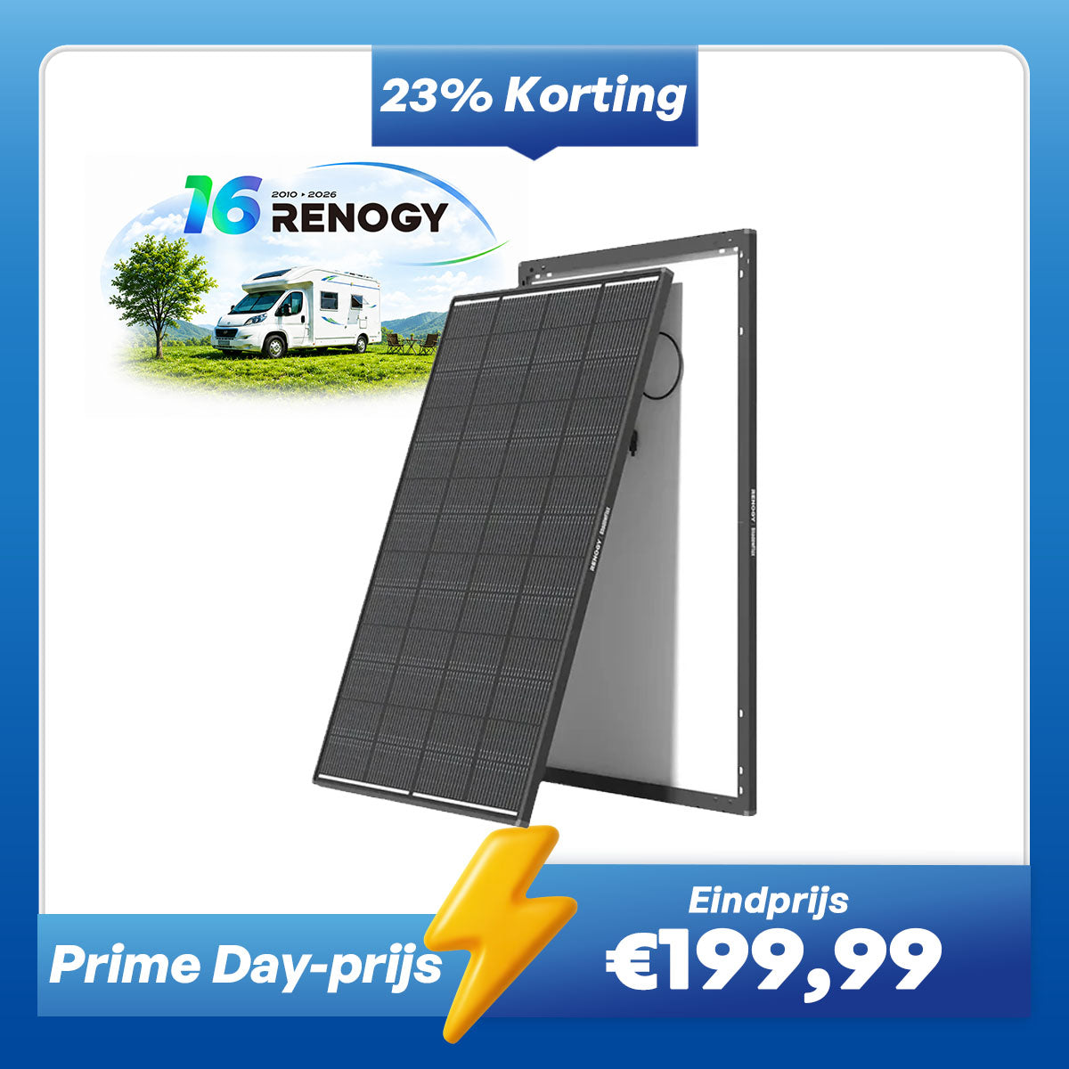 ShadowFlux 200W N-type Hoogefficiënt Anti-Shading Zonnepaneel